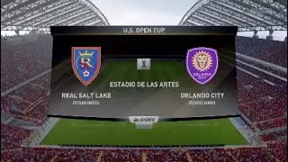 FIFA 18 REAL SALT LAKE X ORLANDO CITY - US OPEN CUP FINAL REALISTIC MOD