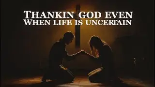 A Prayer of Gratitude & Trust | Thanking God Even When Life Is Uncertain