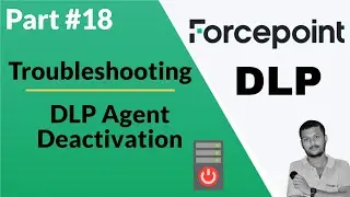 Деактивация Forcepoint DLP Agent для устранения неполадок