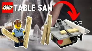 Build a LEGO Table Saw