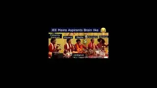 😄 Jee Aspirant Brain like 😜#jeemain2023 #shorts