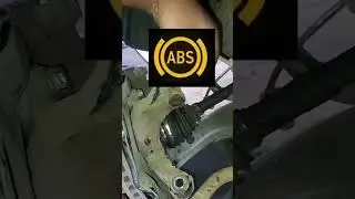 #Incorrect drive shaft type is the cause of the ABS light coming on.