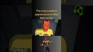 The only #Lantern character to make an appearance in #KiteMan on HBO? The one and only #Sinestro