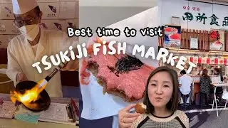 Best Time To Visit TSUKIJI FISH MARKET! Watch Before You Go