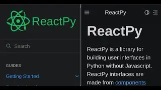 Building Powerful User Interfaces in Python with ReactPy - A Beginner's Guide