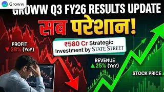 Groww Q3 Results से सब हैरान #rosushiaavibes #rohitkashyaptrades 