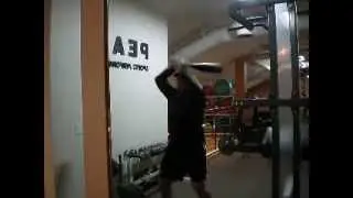 Steel Club & Clubbel Training | Gamma Cast with 35 lb. club | Marchant Training Method