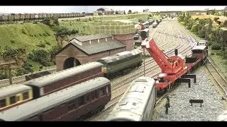 North East model railway - Breakdown Train 2
