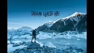 hiking the tasman glacier lake