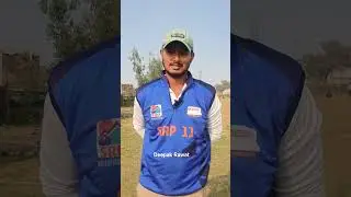 Cricket Player Shubham Lamba Short Interview ❤️ @sarojdeepak7777 #cricket #ytshorts #cricketlover