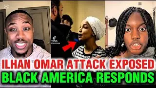 Black Americans REACT ON Ilhan Omar Viral Attack As She Gets EXPOSED For This! #usa #fafo #jamaican 