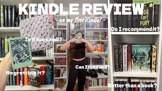 KINDLE REVIEW📚 | Update on Kindle Unlimited, battery life, screen brightness, accessories and more!