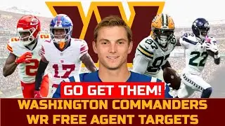 Top Commanders WR Free Agent Targets for 2026 | News & Rumors  | Commanders Wire