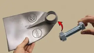 This Homemade Welding Invention Makes The Pickaxe Stronger Than Ever.