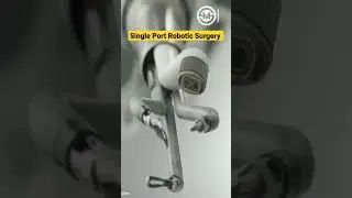 Single Port Robotic Surgery #robotics #surgery #animation #Shorts