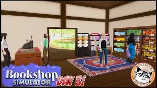 🔴 Day 3! Getting More Manga For Our Store In Japan! | Bookshop Simulator |