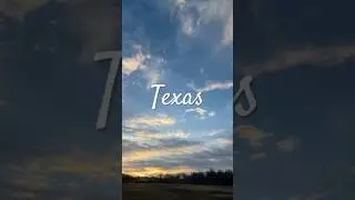 Texas Sunrise 🌅 &  Clouds  & Moon ☁️ #sunrise #space #universemessage