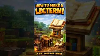 how to make a lectern in minecraft/#minecraft#gaming#tutorial#Block_bro_gaming