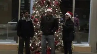 Christmas party at IBM Calgary - Christmas Tree At IBM Office