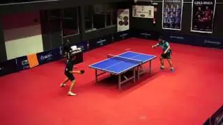 Endika Diez - Oriol Lario (Spanish Table Tennis Superdivision 2015/16) Set 3 of 3