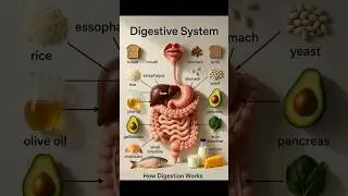 How Does Your Body Get Energy From Food? | Digestive System Explained! #digestive part 1