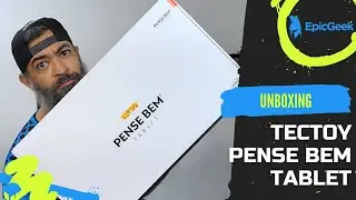 COM WINDOWS e PROCESSADOR DE PC B&Aacute;SICO! Unboxing do TABLET TECTOY PENSE BEM