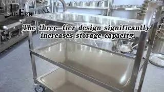 The Craftsmanship of Stainless Steel Trolleys: Production and Features