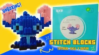 TUTORIAL STITCH MAGIC BLOCK | ARMALO FACIL Y RAPIDO | UNBOXING #stitch #lego #diy #speedbuild #asmr