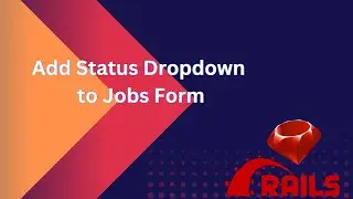 Add status dropdown to jobs form