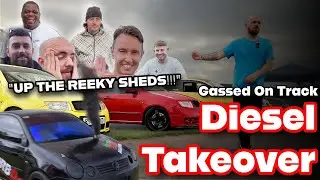 MODIFIED DIESEL CARS takeover Silverstone for Gassed On Track 2025!