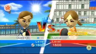 [WORLD RECORD] Wii Sports Resort Table Tennis Beat the Champion Speedrun in 11:14
