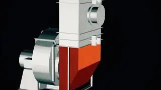 Forced Draft Fan for Industrial Burner