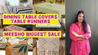 Dining Table Covers, Table Runners |MEESHO HAUL | CHEAPEST PRICE