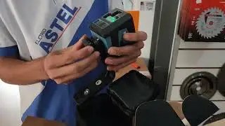 Nível laser WESCO com linha verde