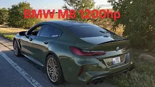 BMW M8 1200hp acceleration 