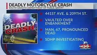 Man killed on motorcycle south of Lake Preston