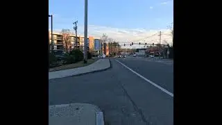 Bizarre u-turn #massachusetts #stoneham #reading #woburn #walk