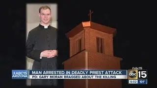 Man arrested in deadly priest attack