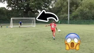 Football Challenges With Friends At The Middlesex Stadium 2