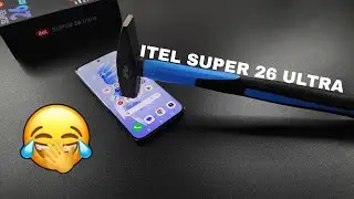 iTel Super 26 Ultra Screen Scratch & Gorilla Glass 7i Durability Test 🛠️🔨