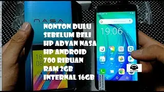 NONTON DULU SEBELUM BELI HP ADVAN VANDROID NASA RAM 2GB INTERNAL 16GB DS REVIEW INDONESIA