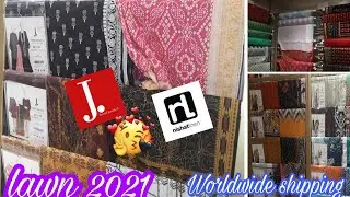J. JUNAID JAMSHED SUMMER COLLECTION 2021- Nishat lawn 2021-Vlogs for all