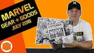 Marvel Gear And Goods, Loot Crate, July 2018 || Unboxing