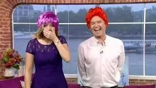 Laughing at wigs (merkin) on This Morning - 22nd May 2013