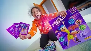 CHEGOU O NOVO ÁLBUM DE FIGURINHAS DIVERTIDAMENTE 2 * vou completar *