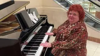 Heaven's Just a Sin Away played on piano by Patsy Heath