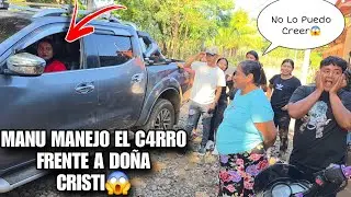 DOÑA TINA No Podía Creer Al Ver A MANU Manej4r Carr0😱Nunca Imaginó Que Ella Sería Nueva CHOFER🏎️