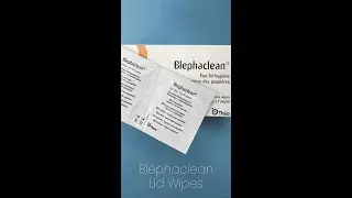 🌟 Discover the Soothing Relief of Blephaclean Lid Wipes for Dry Eyes! 🌟