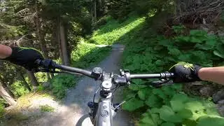 jakobshorn technik trail / gopro cut short - davos 06.2021