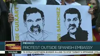 FtS 10-15-19: Catalunya: Protest in support of independence leaders